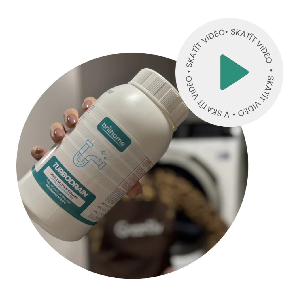 Chogan TURBO Granulas kanalizācijai pret matiem (1)