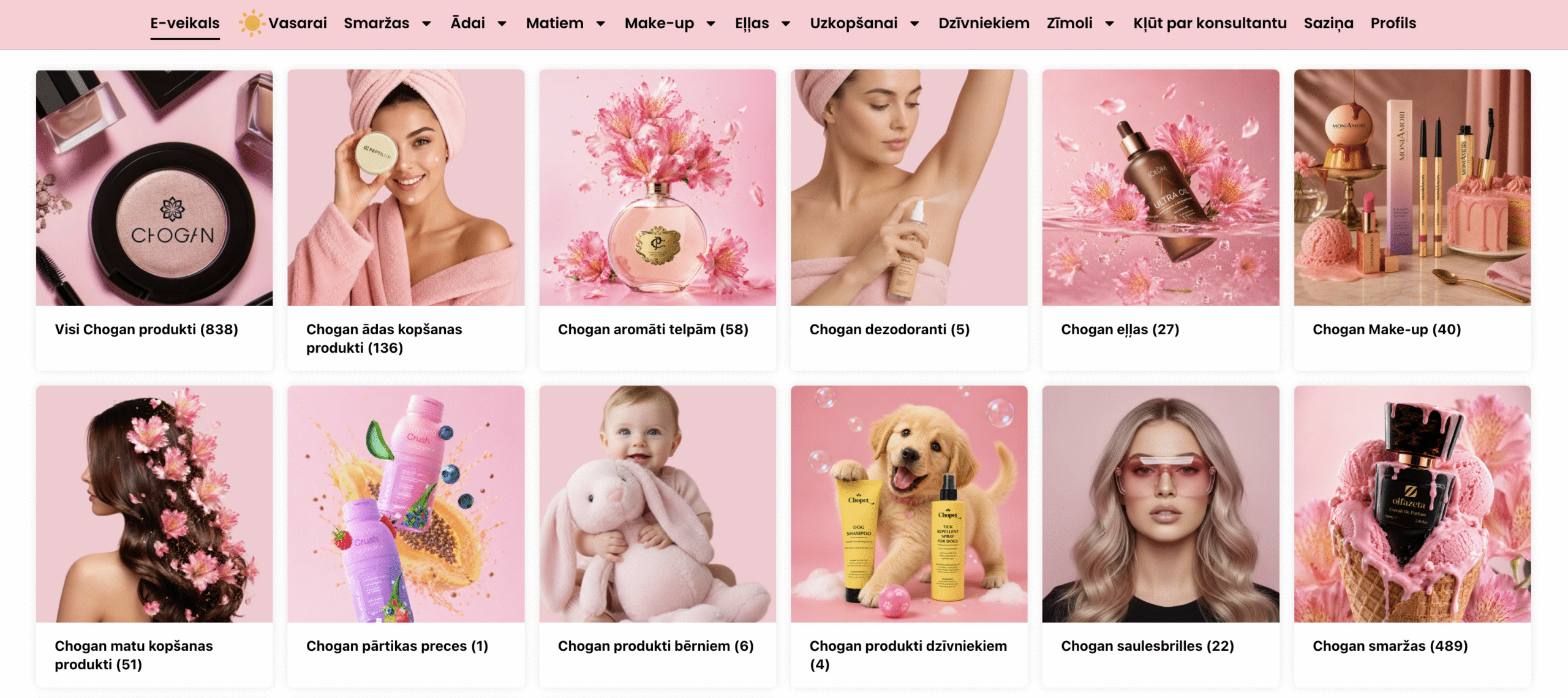 oficiāls Chogan partneris Chogan veikals Latvijā